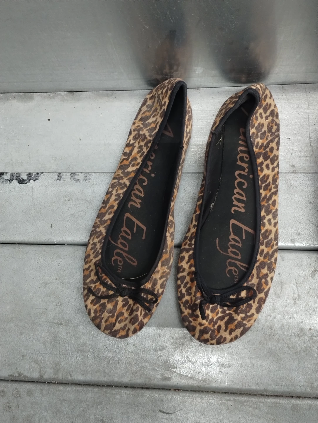 American Eagle Leopard Print Ballet Flats - photo 2