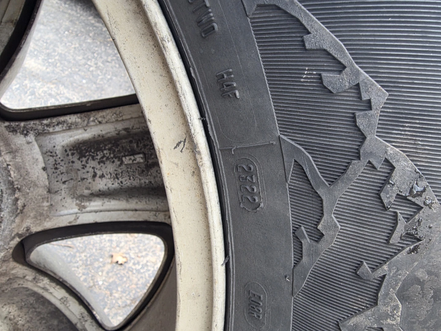 Four Hankook Winter Tires on Ram Rims - photo 4