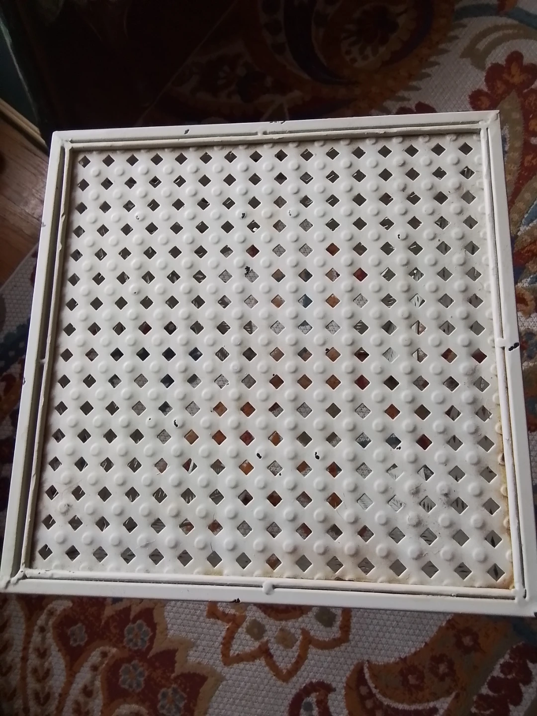 Mid-Century Moorish Openwork Metal Accent Table - photo 3