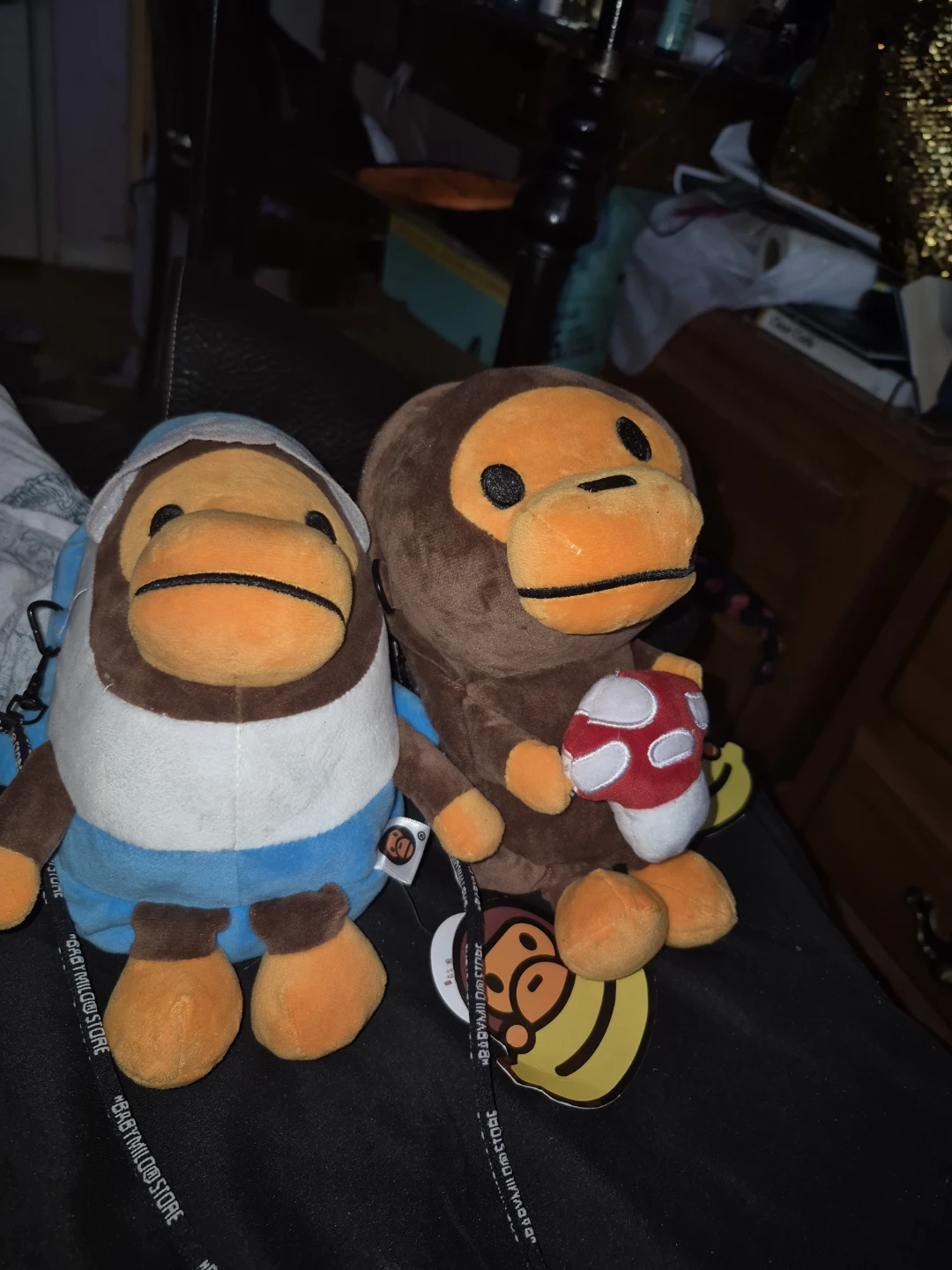 BAPE APE HEAD Plush Toy Set