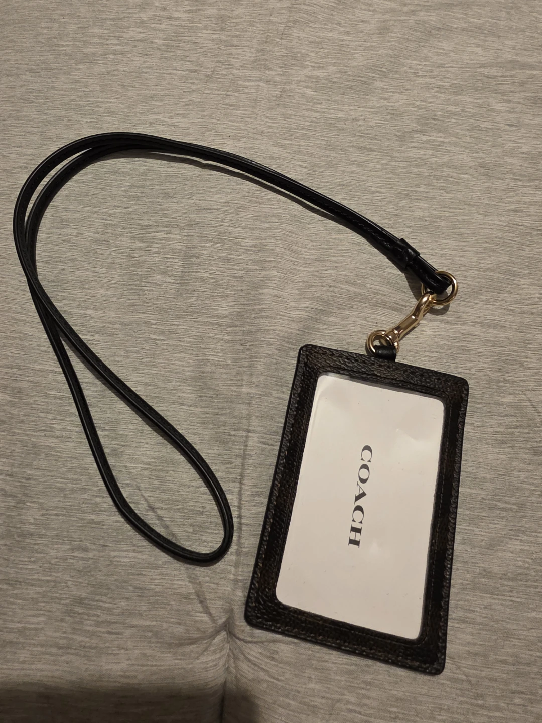 Coach Card Holder with Lanyard - photo 2