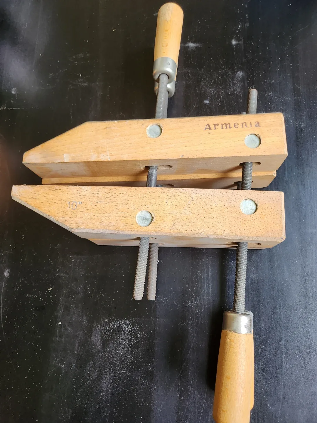 Armenia 10" Wood Clamp Set.