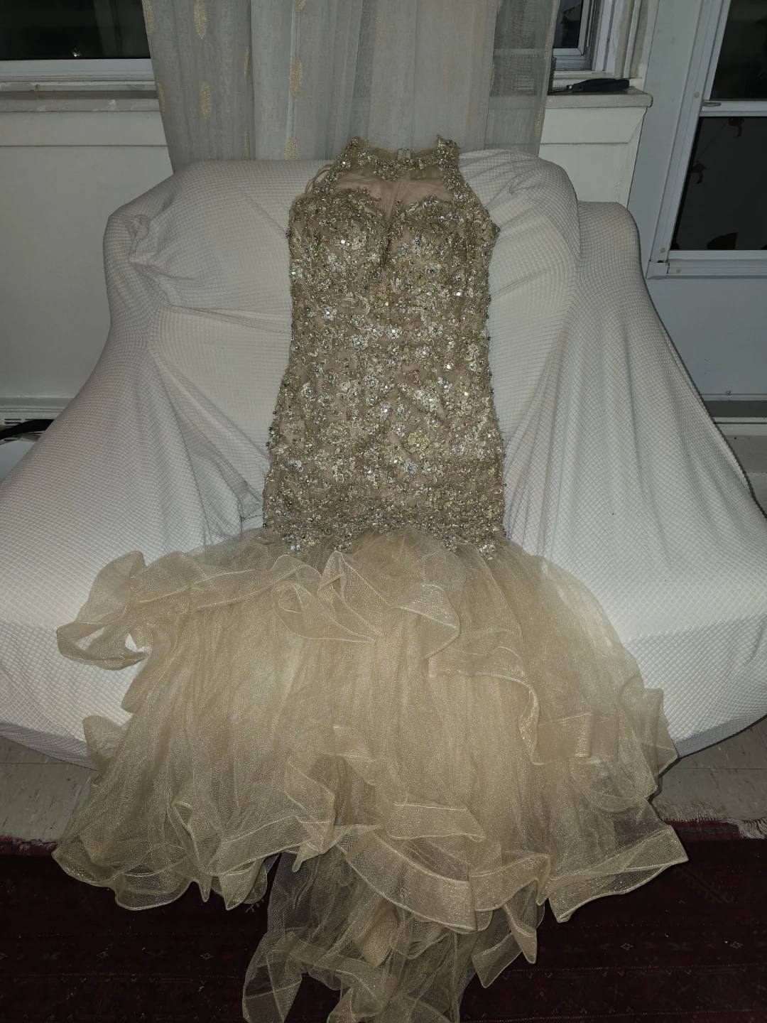 Embellished sleeveless dress - photo 2
