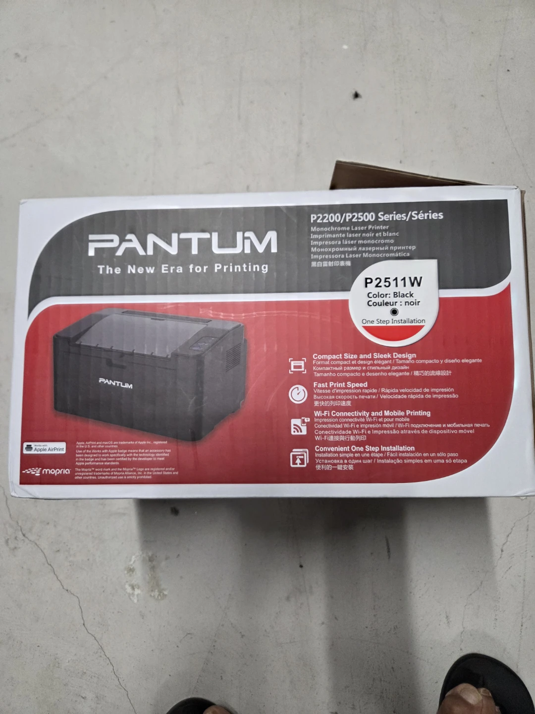 PANTUM P2200/P2500 Series Monochrome Laser Printer - photo 2
