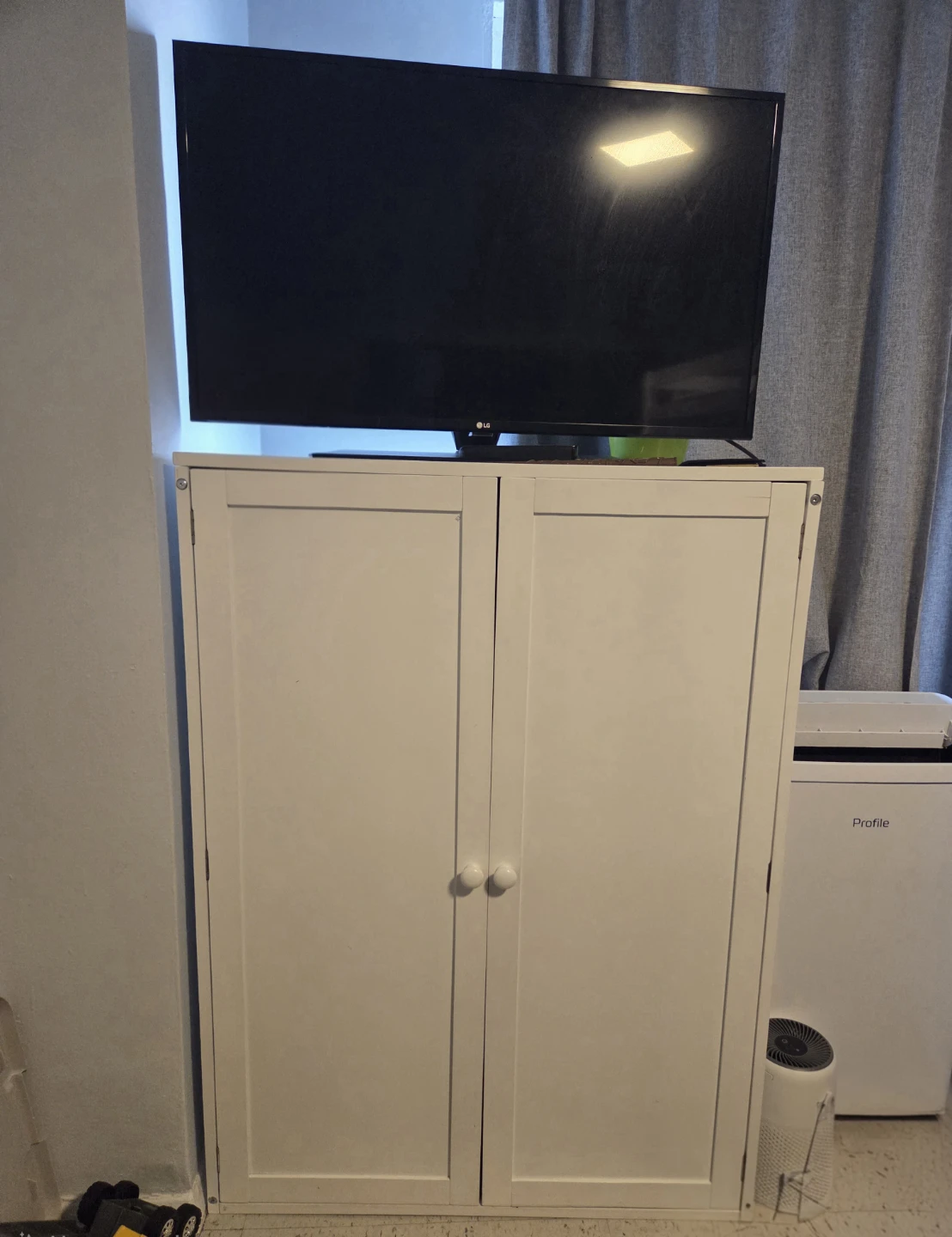 Full over twin loft bed with stairs, storage and TV - photo 5