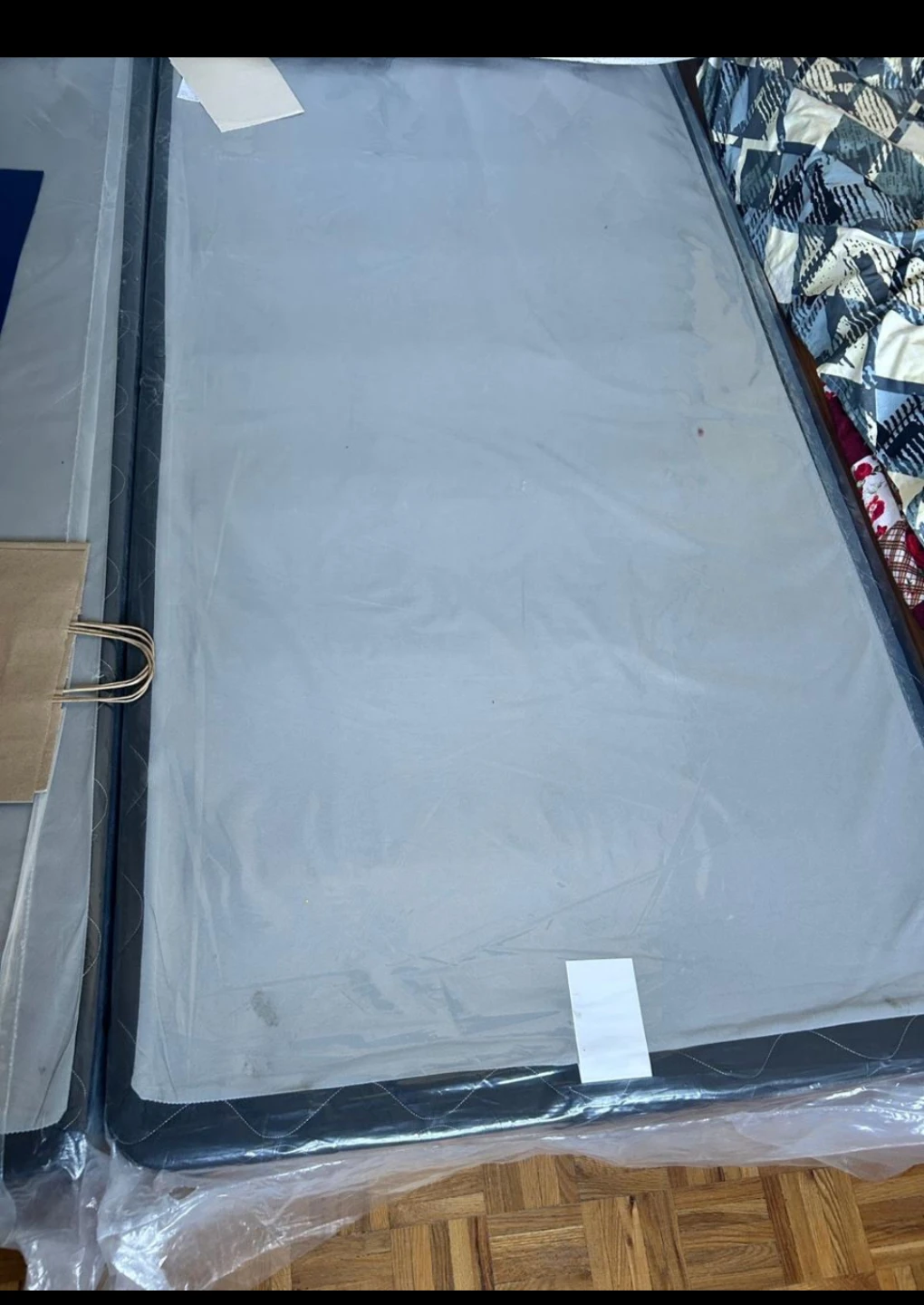 Moving Sale,King Size Spring Box(2) & Bed Iron Metal Frame