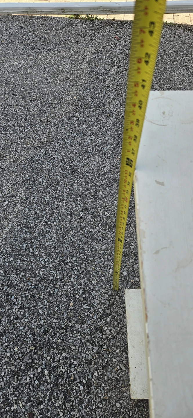 White Pedestal Side Table - photo 3
