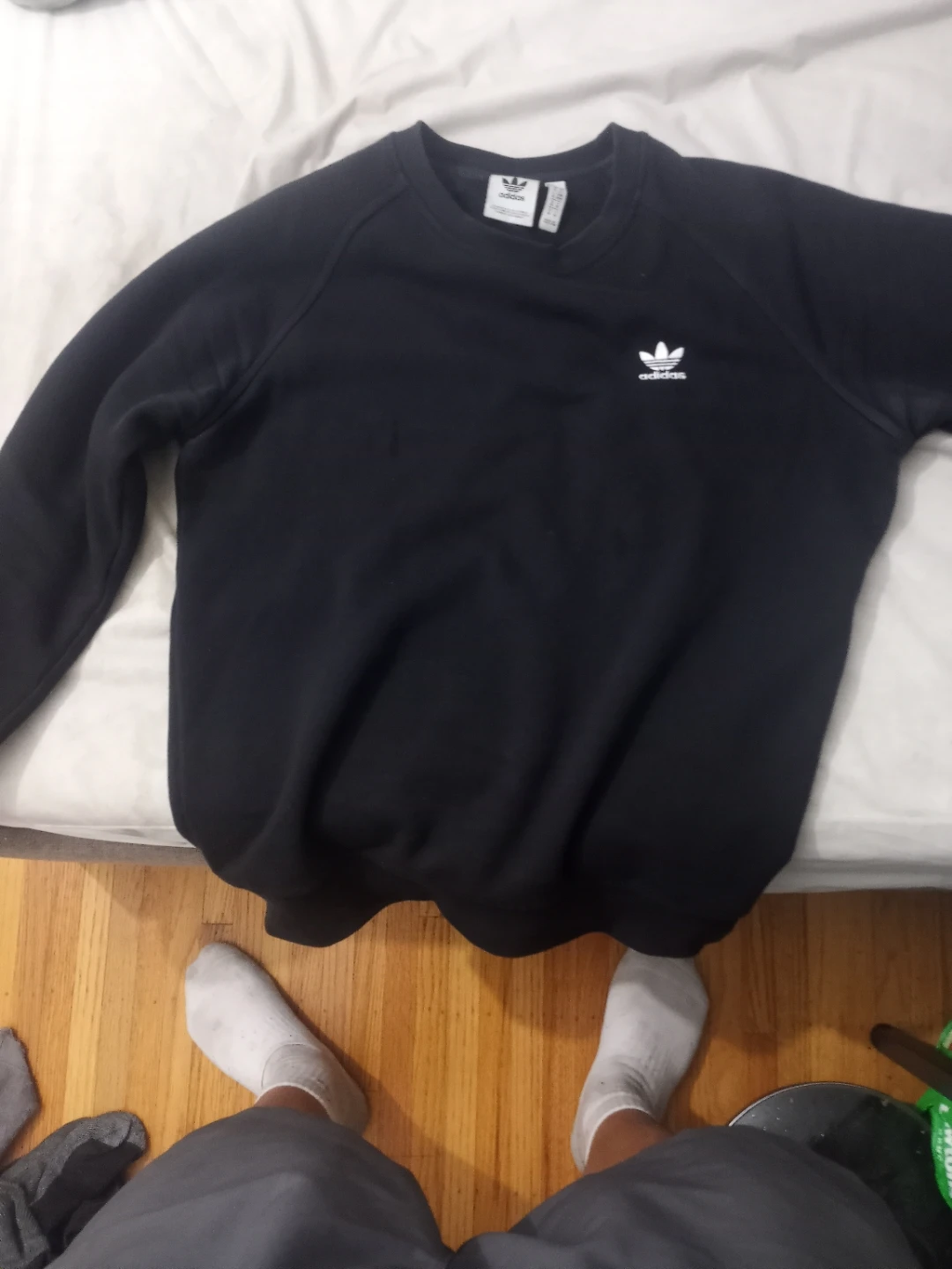 Adidas Crewneck Sweatshirt Black