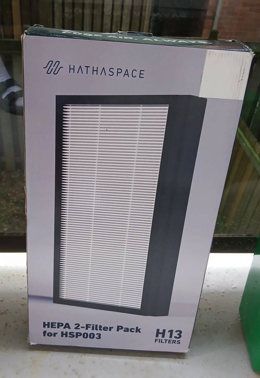 HATHASpace HSP003 H13 HEPA Filters - 2-Filter Pack
