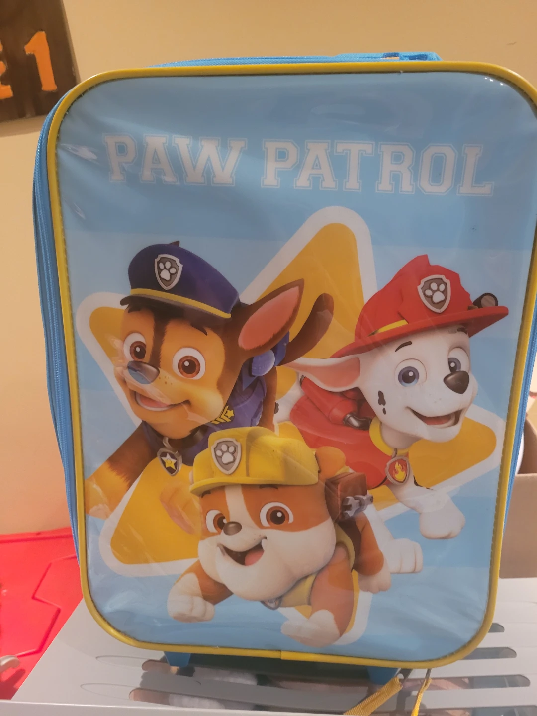 Paw Patrol suit case
