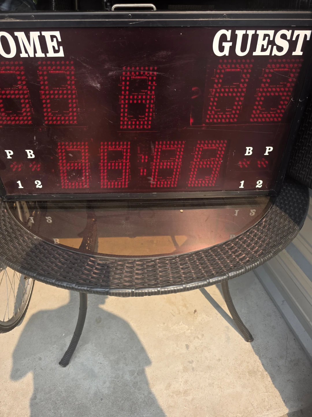 Scoreboard with Control Unit