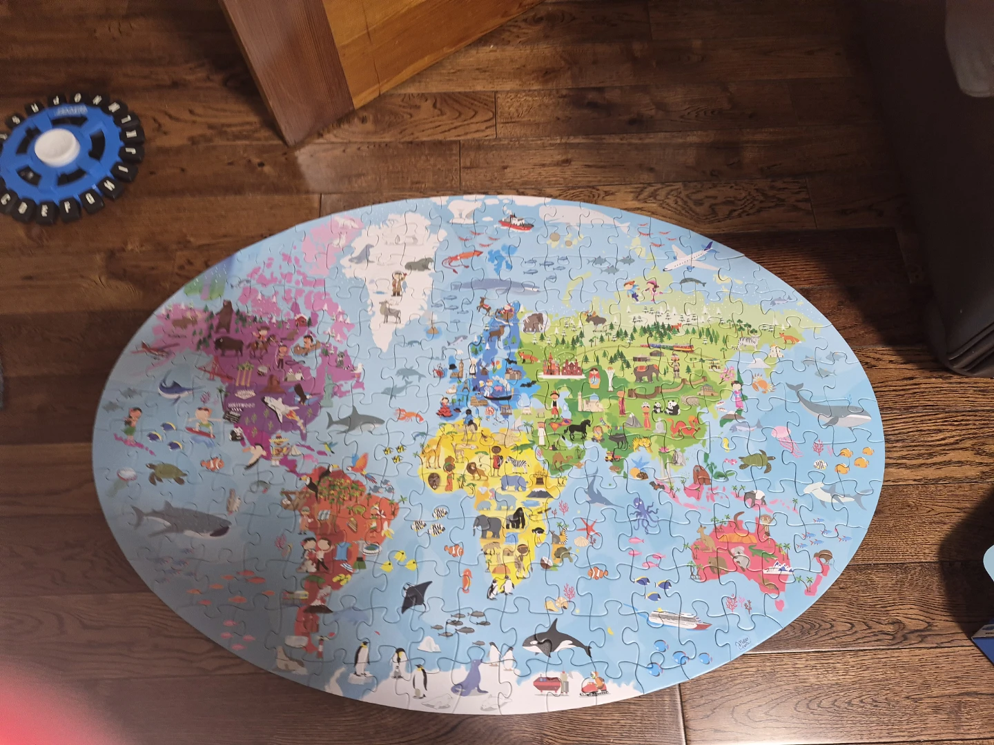 The Earth Oval Jigsaw Puzzle