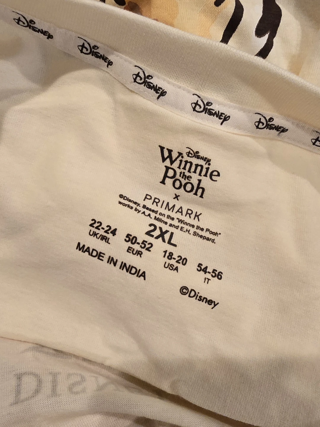 Winnie the Pooh sleep T-Shirt 2XL - photo 2