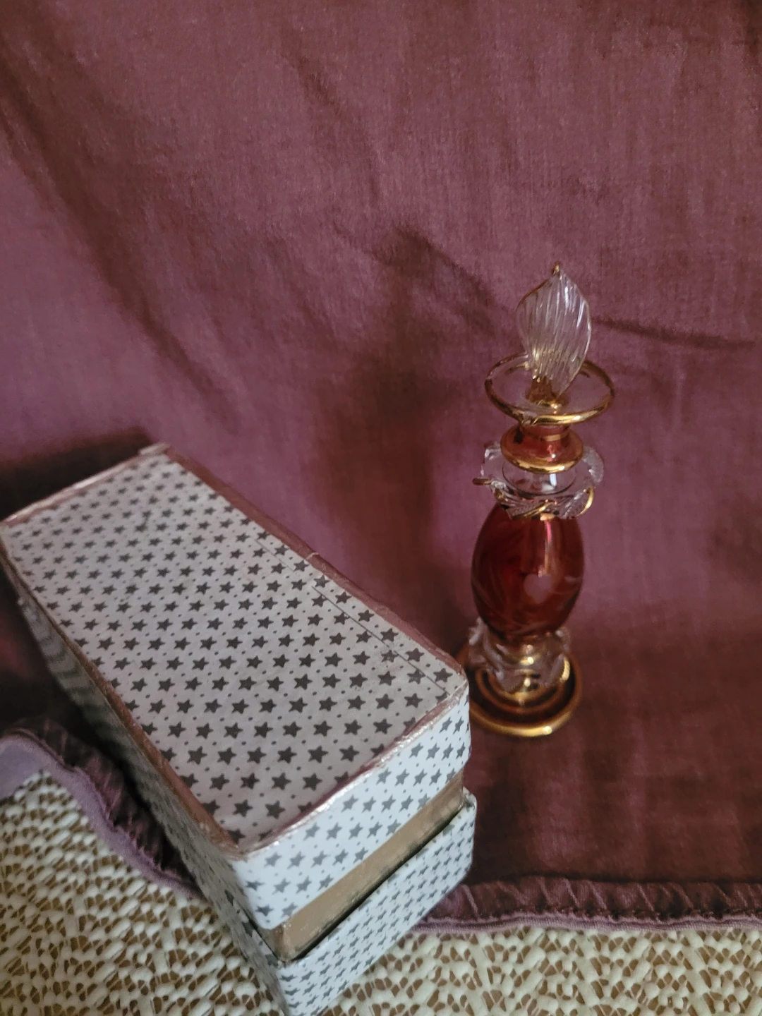 2x Egyptian Vintage Perfume Bottle with Box - photo 4