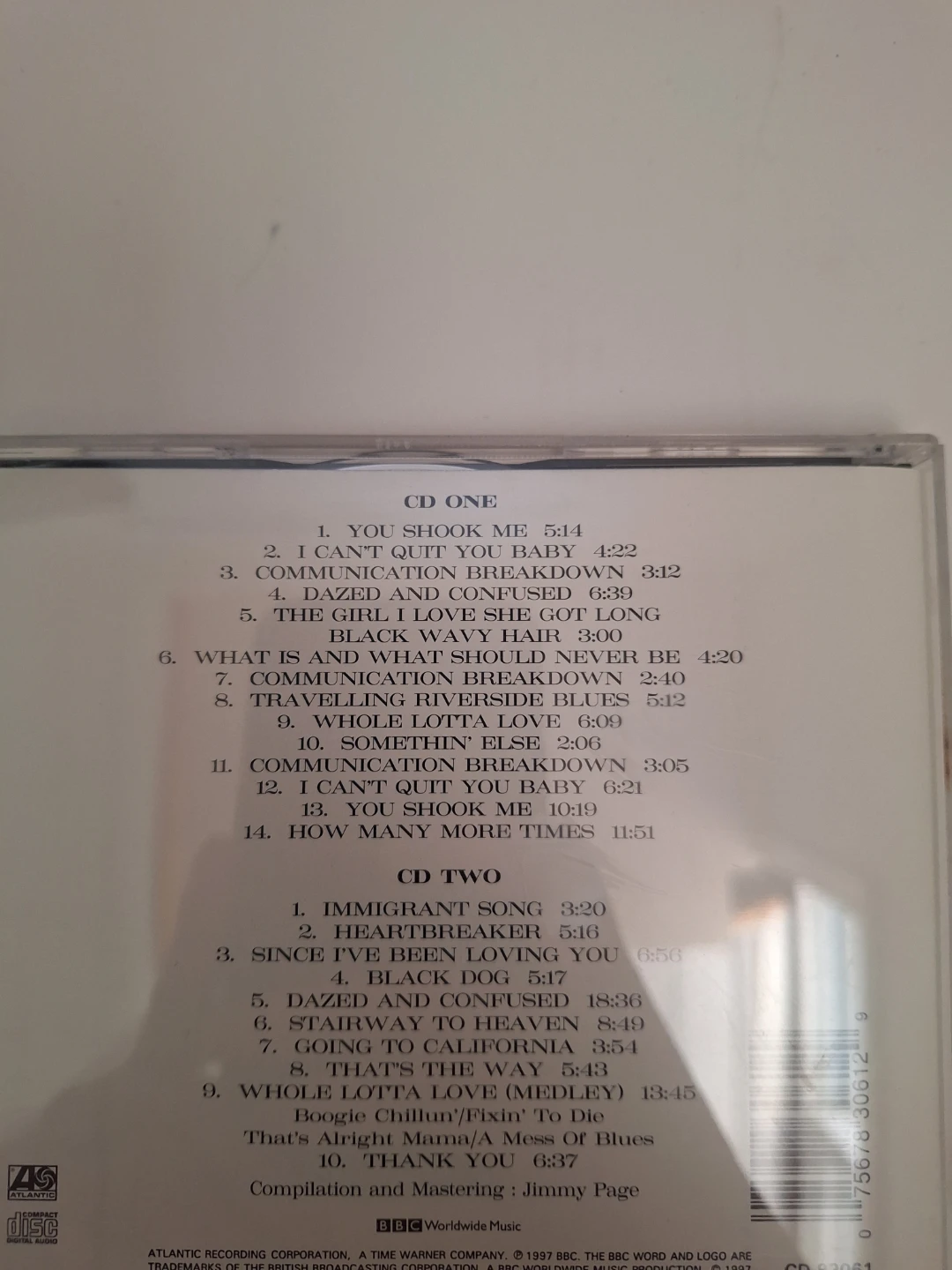 Led Zeppelin BBC Sessions CD Set - photo 2