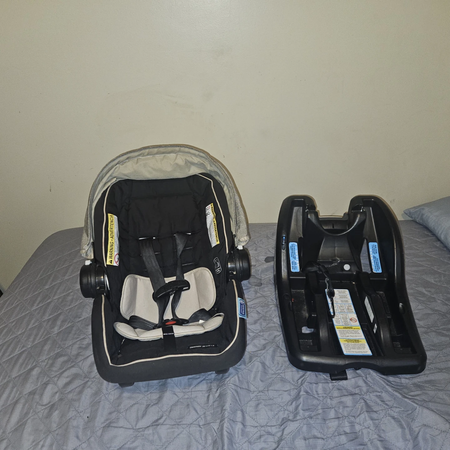 Graco Infant Car Seat with Base and Stroller