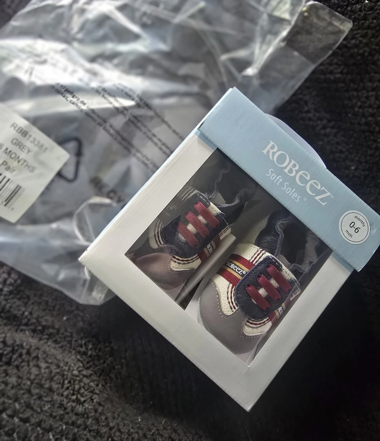 Robeez Soft Soles Baby Shoes Size 0-6 Months - photo 2