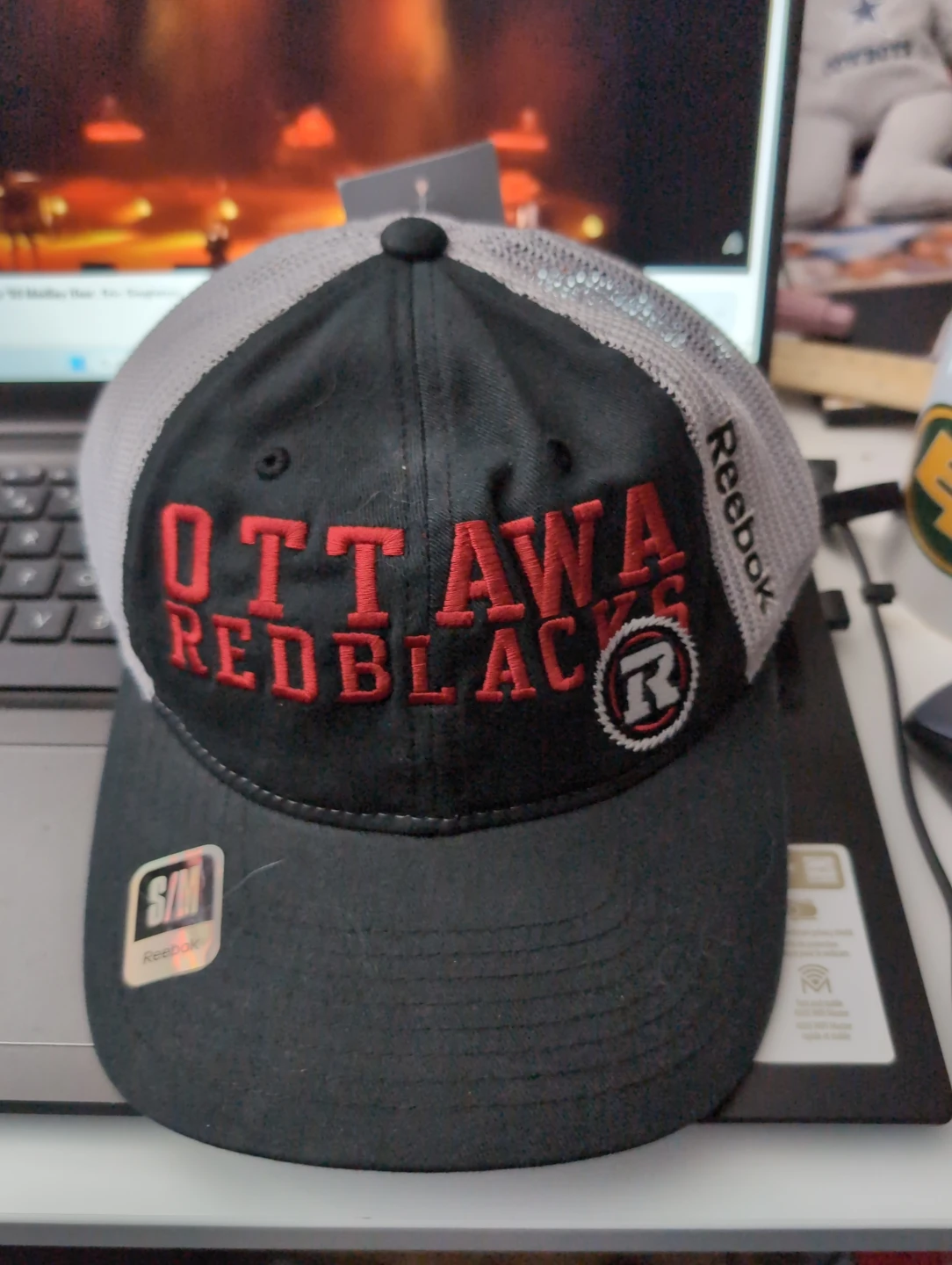 Ottawa Redblacks Reebok Trucker Hat S/M
