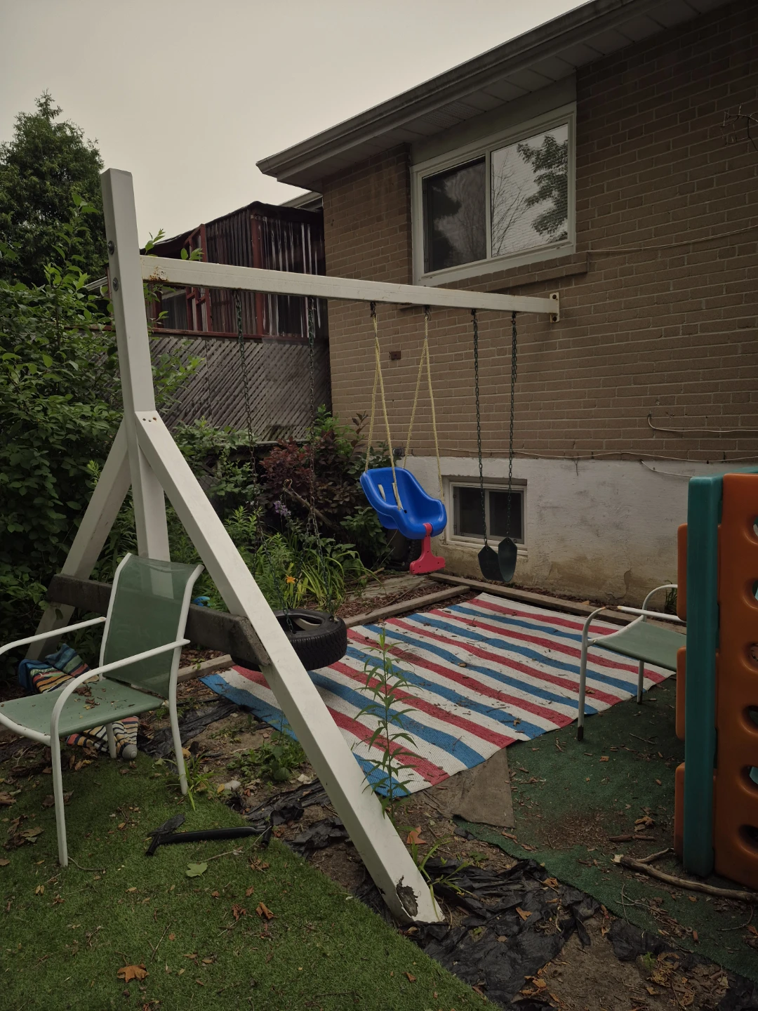 Wooden Swing Set