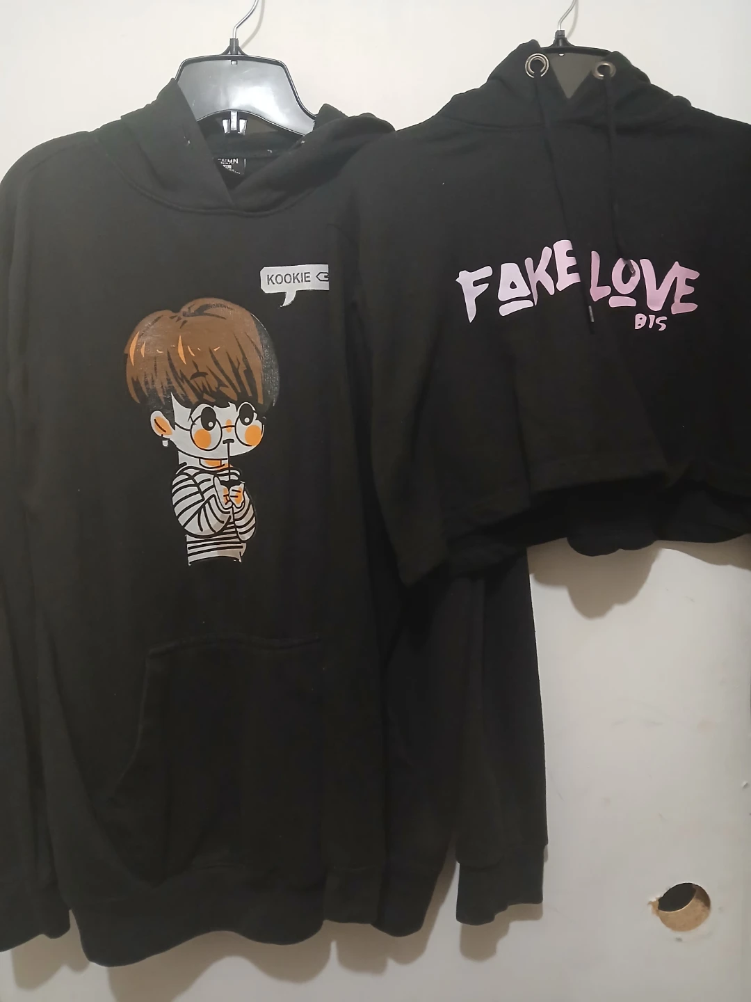 Black BTS Merch Hoodie