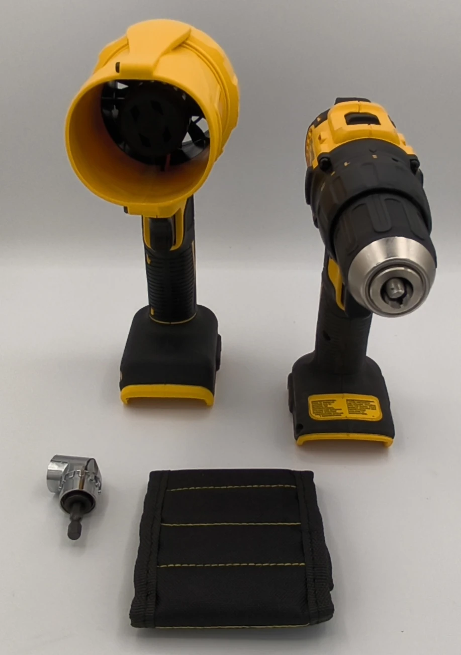 NEW DEWALT DCD777 20V Brushless Drill + Cordless Blower Tool - photo 4
