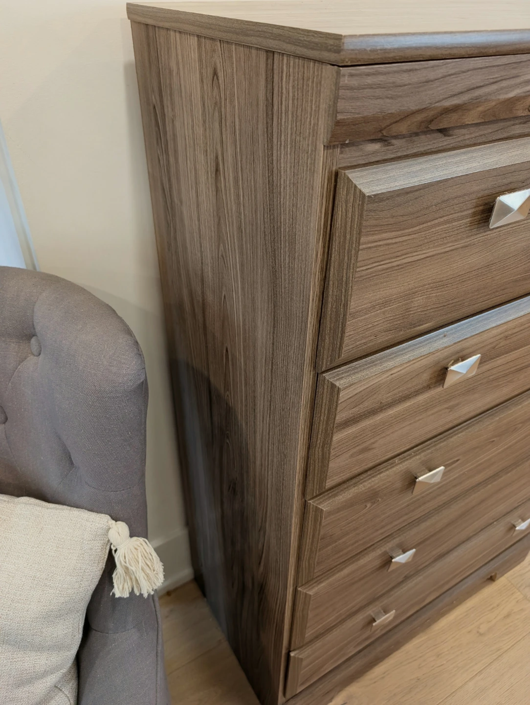 Wooden Dresser with 5 Drawers - photo 2
