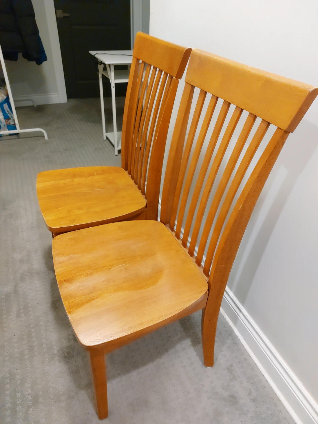 Wooden Dining Chairs (Set of 2)