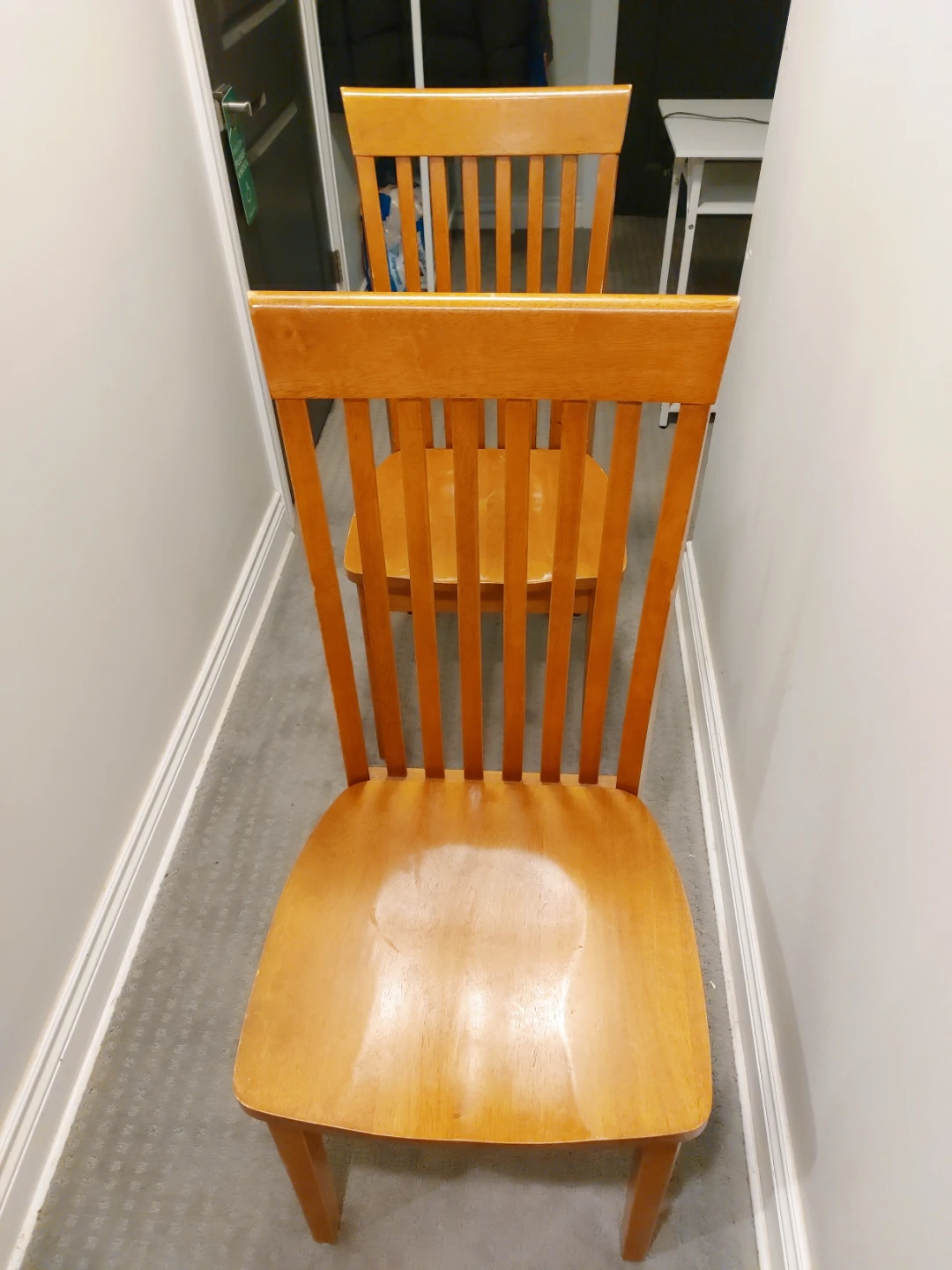 Wooden Dining Chairs (Set of 2) - photo 5
