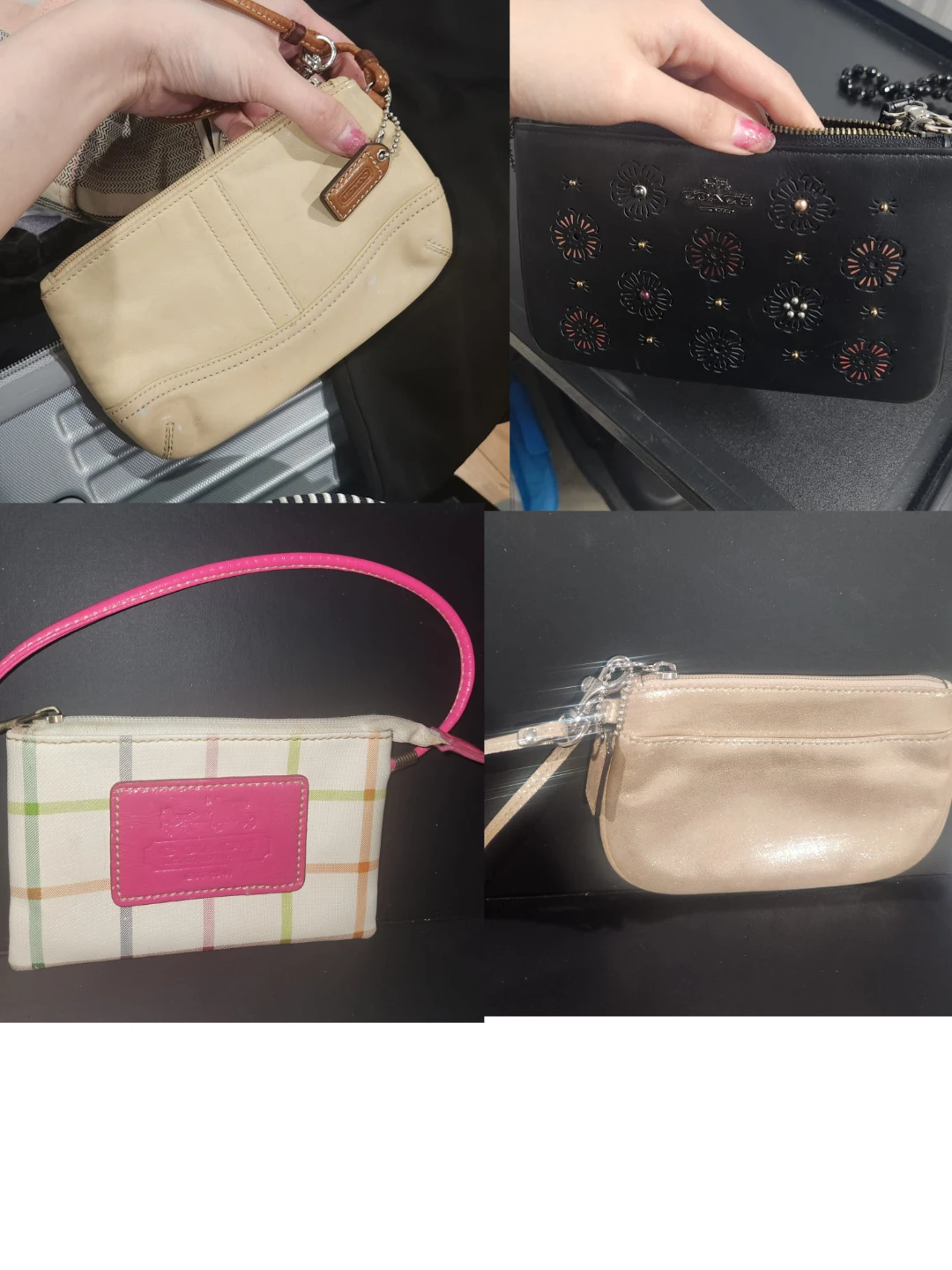 Coach Wristlets (Set of 4)