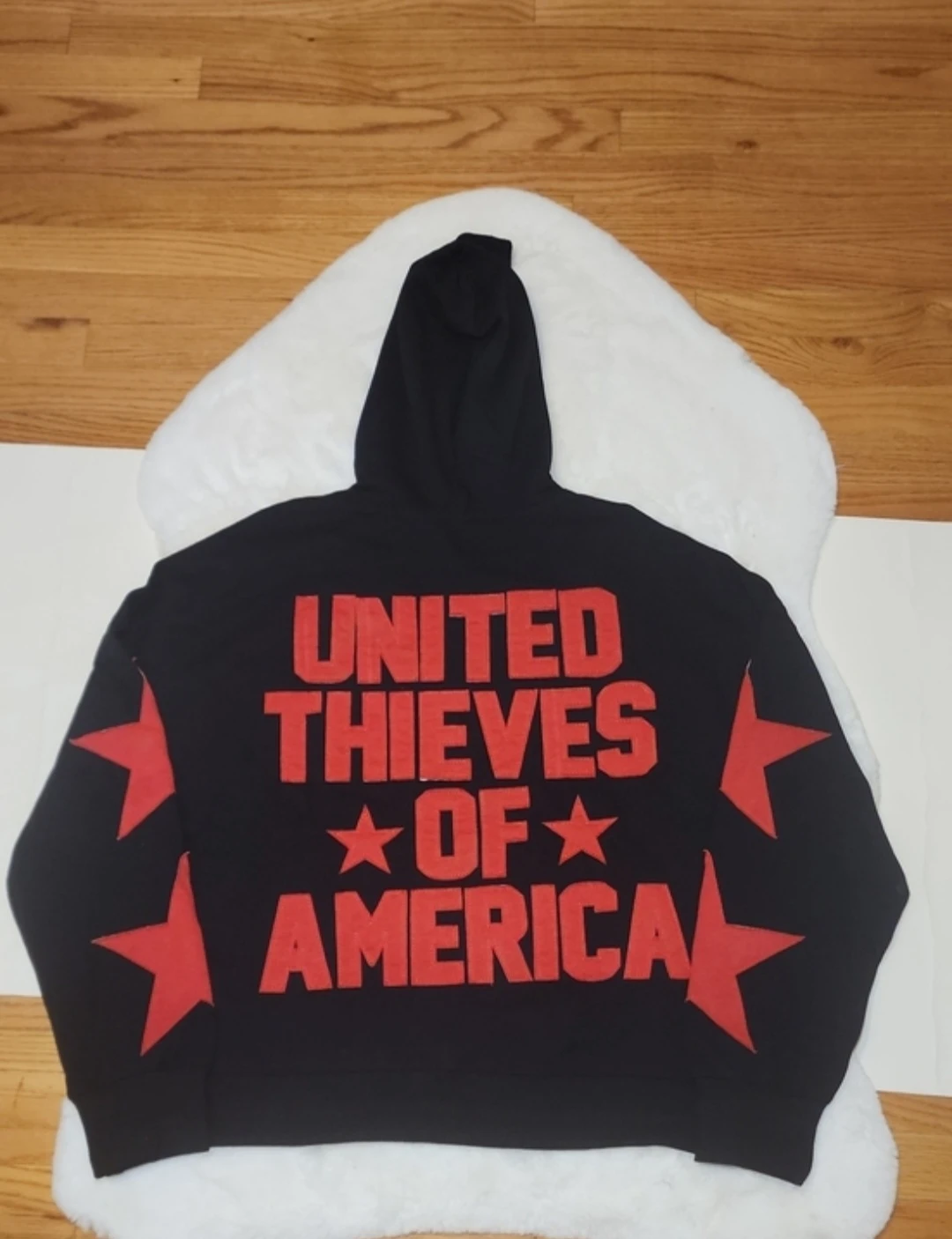 Crooks & Castles Men's Black Crewneck Hoodie UTOA Size L NWT - photo 2