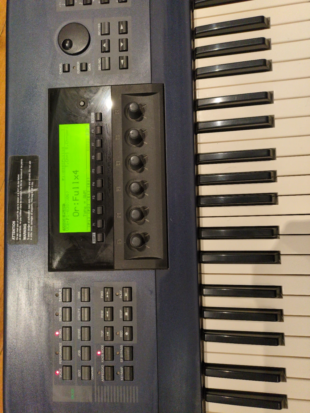 Yamaha EX5 Music Synthesizer