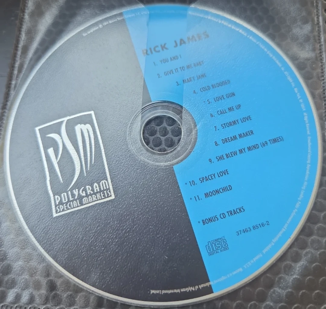 Rick James CD - Special Markets Edition - photo 3