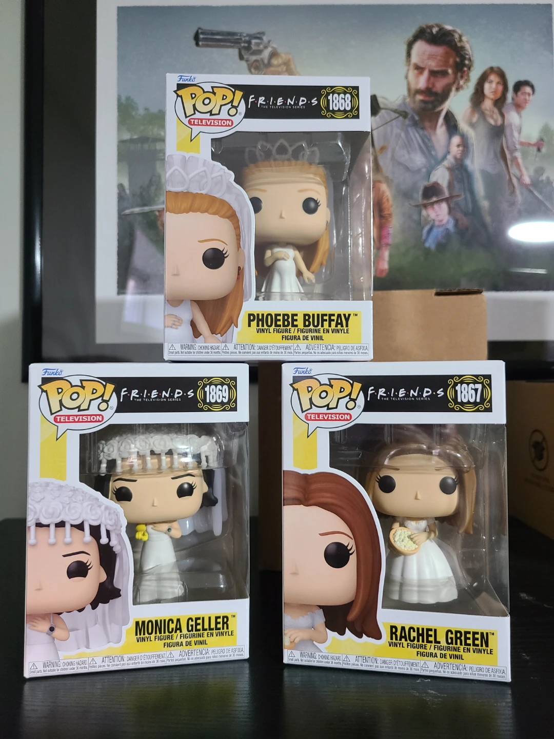 Friends Funko (Phoebe, Monica, Rachel)