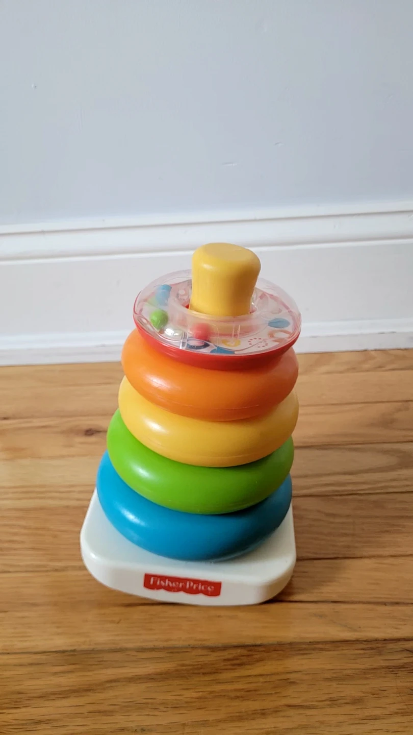 Fisher-Price Rock-a-Stack Ring Toy