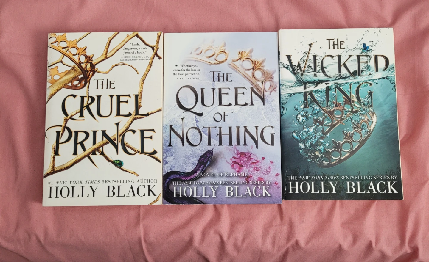 The Cruel Prince, The Queen of Nothing, The Wicked King