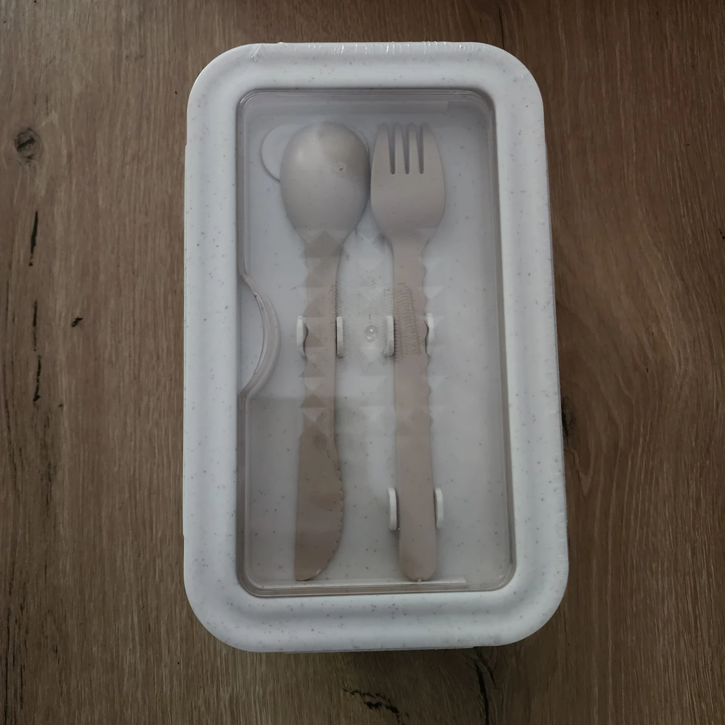 Lunch Container with Cutlery Set