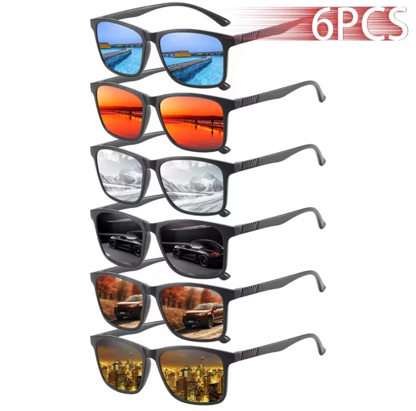 6-Piece Sunglasses Set