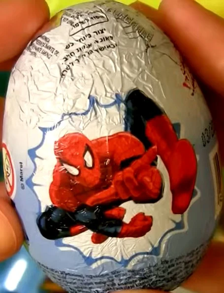 Kinder Surprise Egg - Spiderman