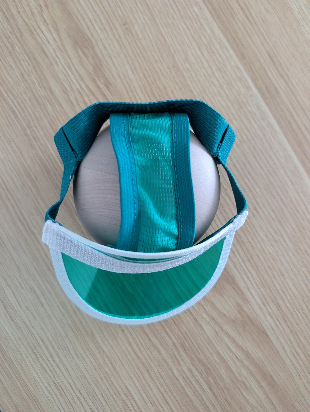 Teal Dog Visor – Adjustable - photo 2