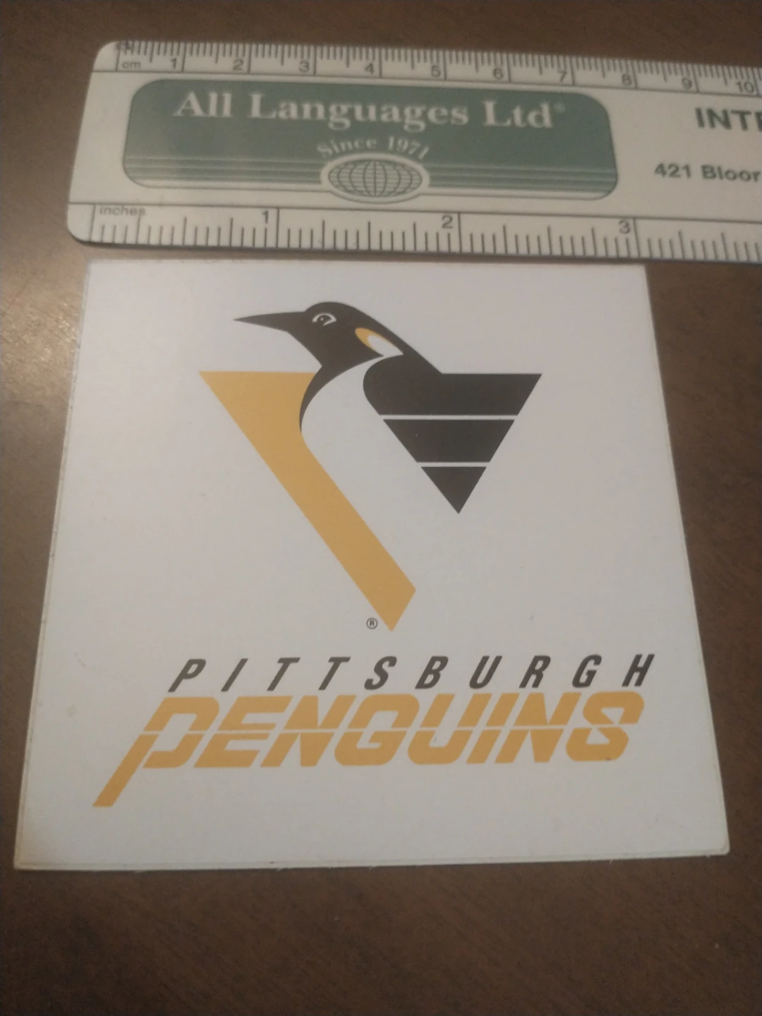 1994-1995 Pittsburgh Penguins 3" Sticker - photo 2