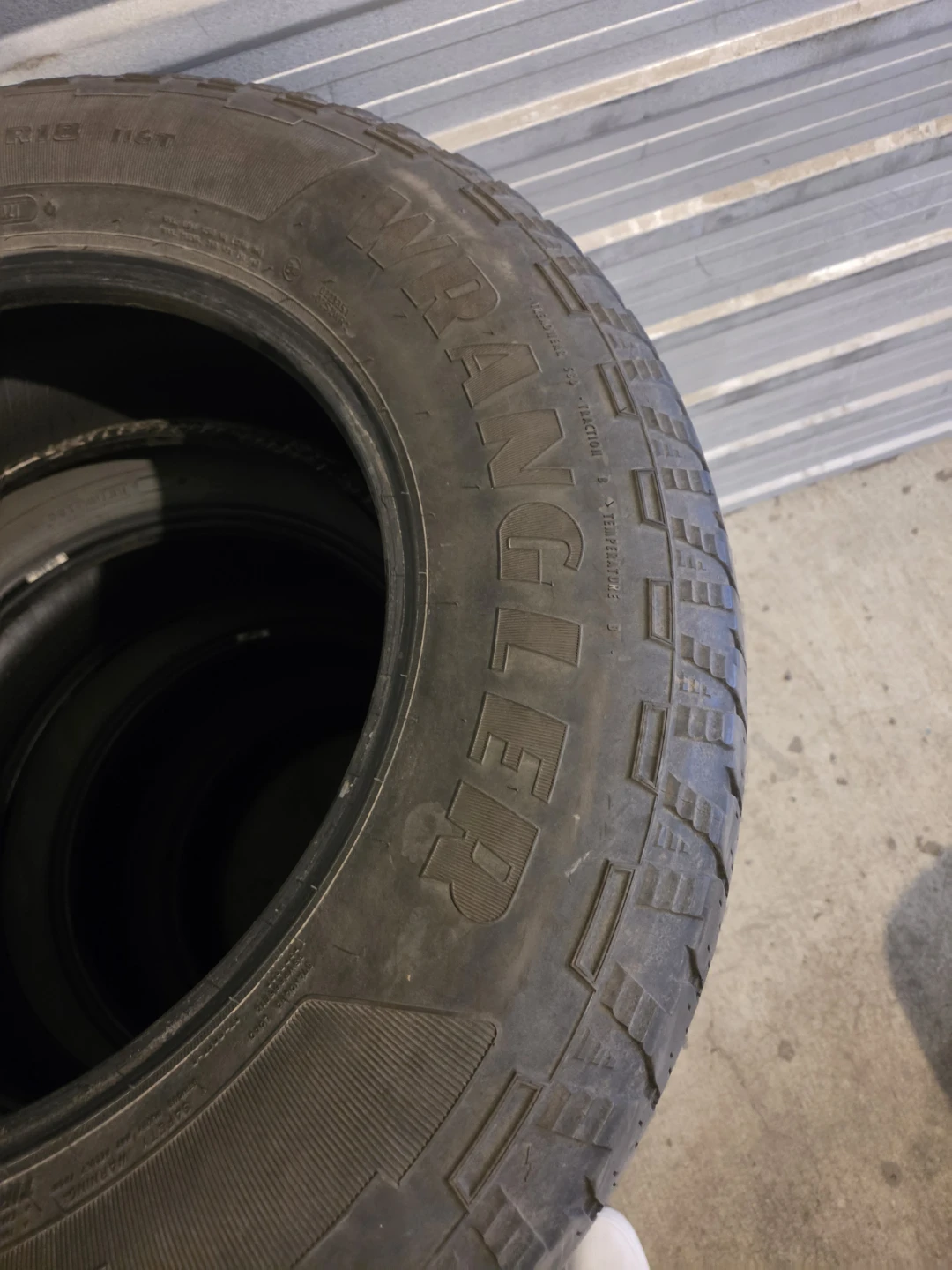 275/65R18 Goodyear Wrangler Territory AT Tires - photo 2