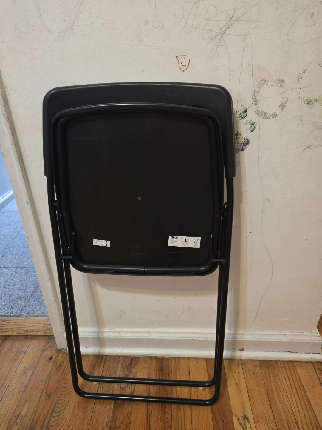 Black Folding Chair - photo 3