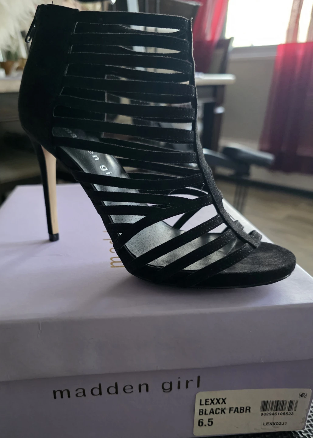 Madden Girl Black Strappy Heels - photo 3