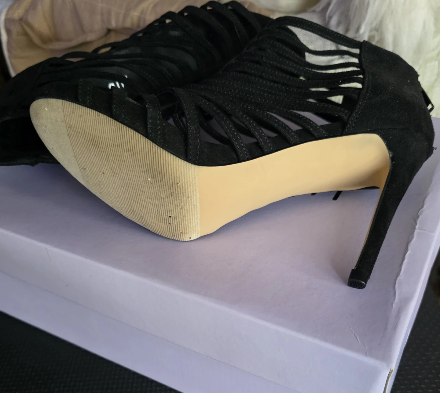 Madden Girl Black Strappy Heels - photo 4