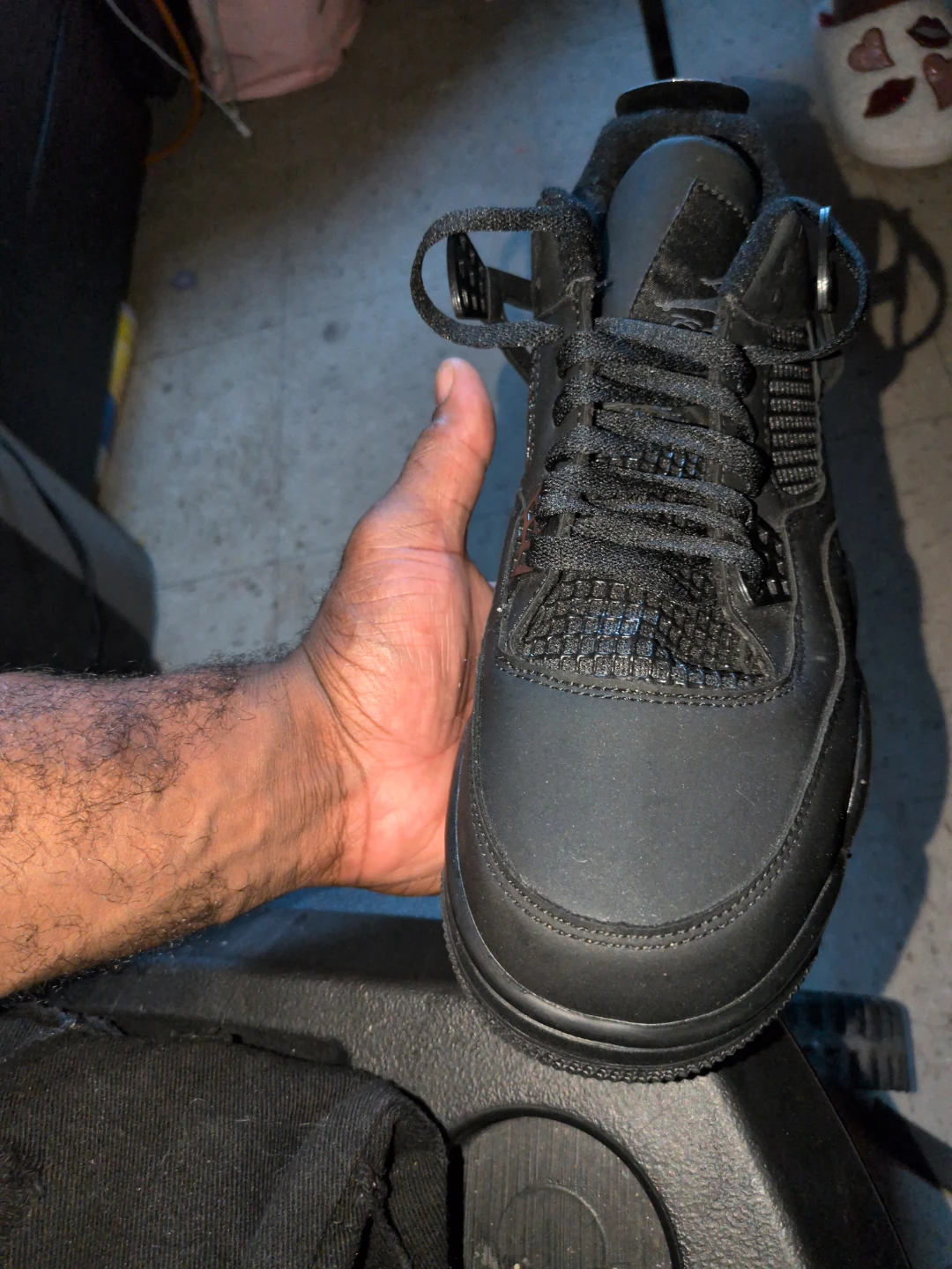 Nike Air Jordan 4 Retro Black Cat - photo 2