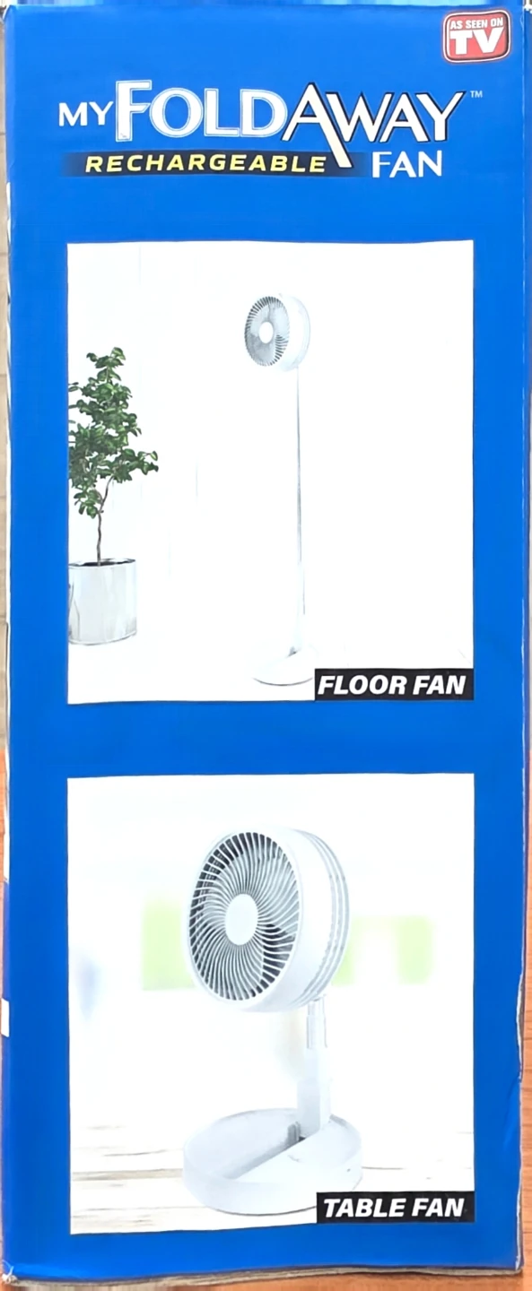 My FoldAway Rechargeable Floor & Table Fan  used - photo 4
