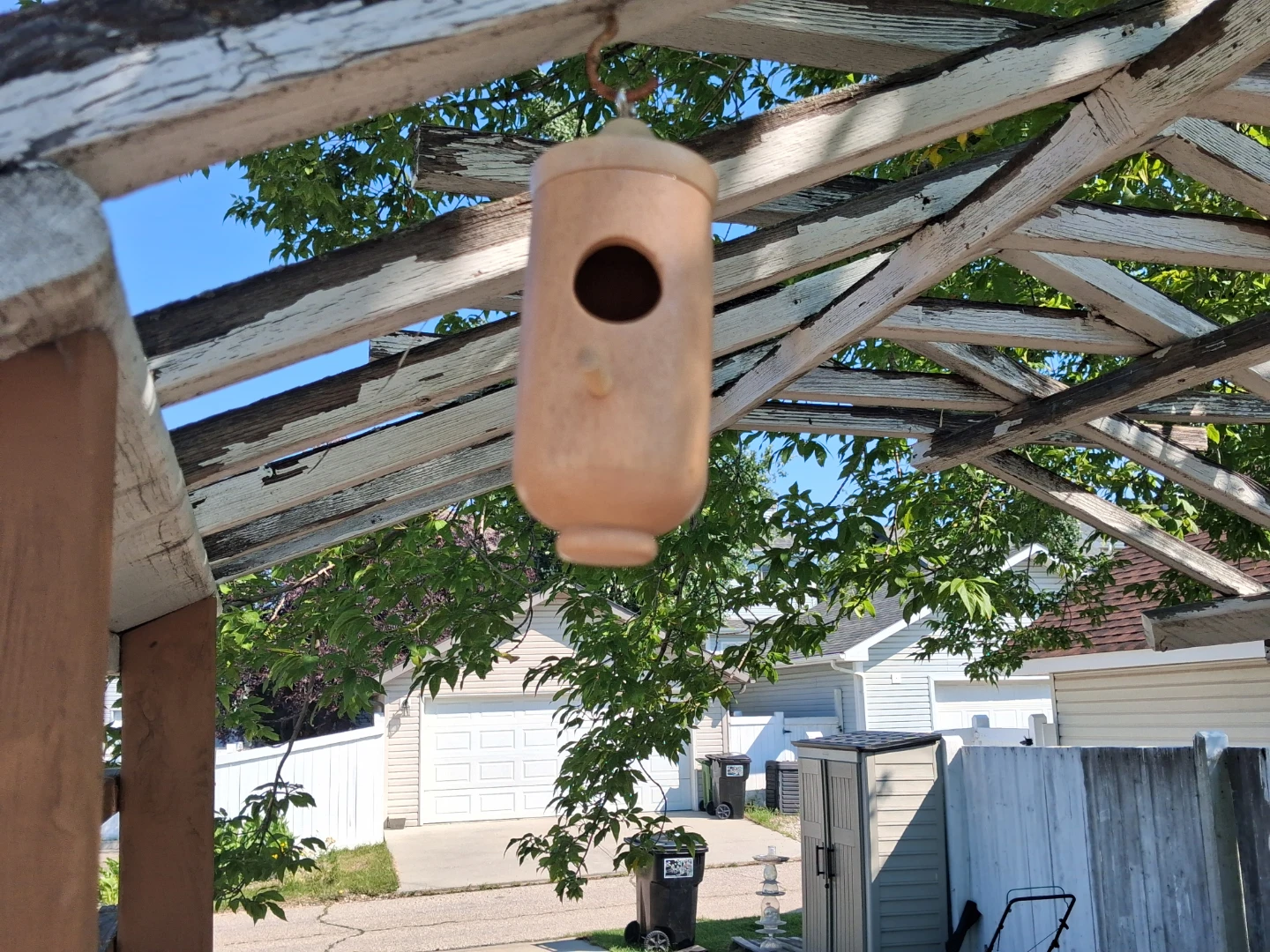 Glass Jar Bird Feeder - photo 2
