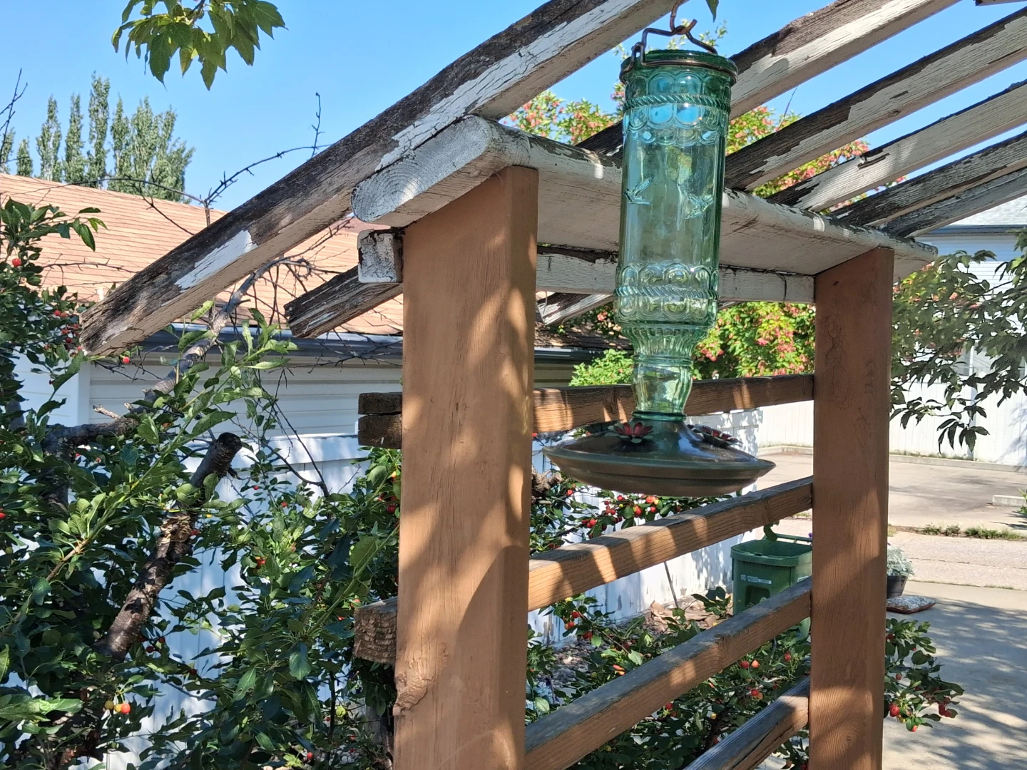 Glass Jar Bird Feeder - photo 4
