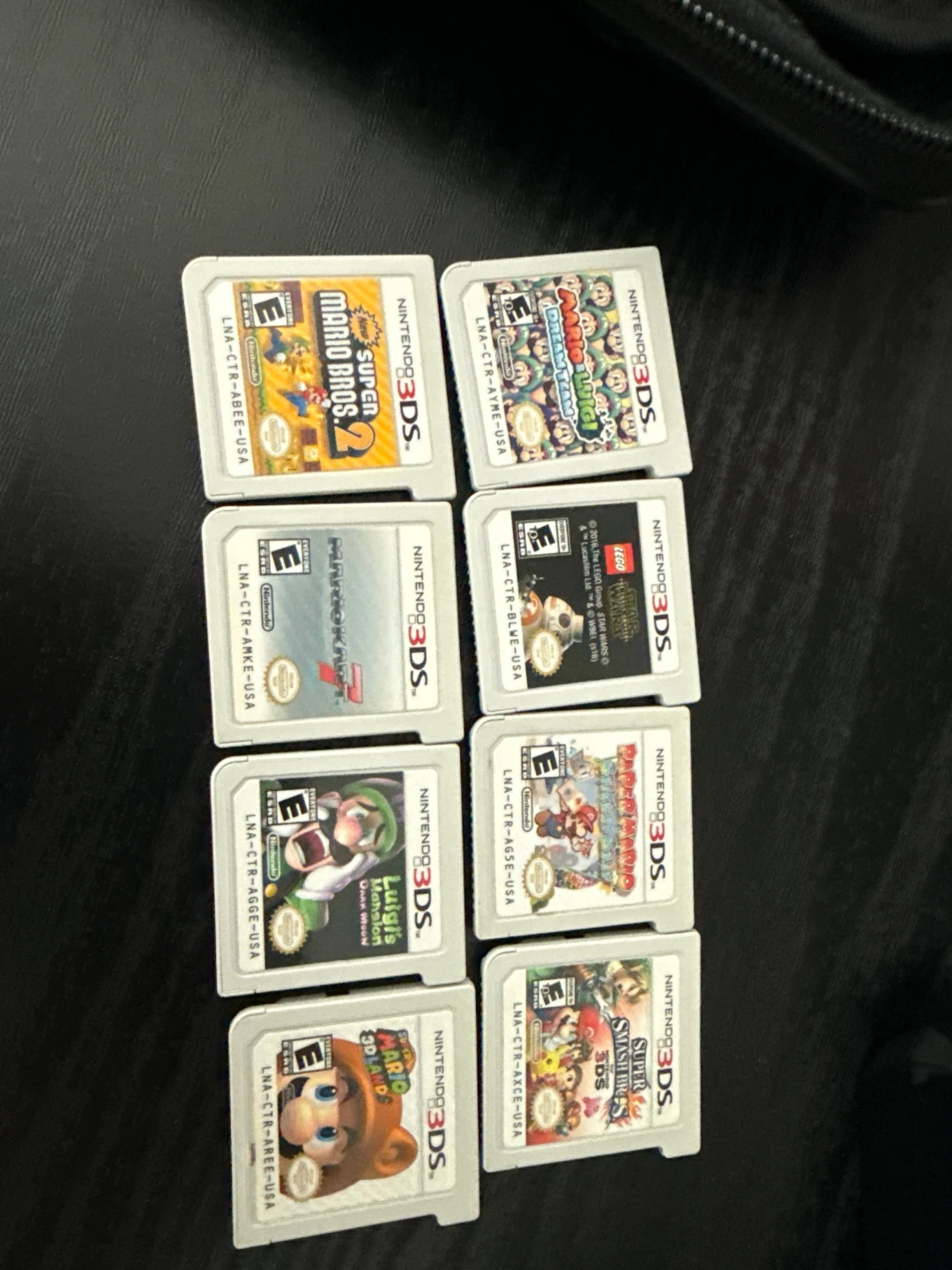 Nintendo 3DS XL (Modded w/ Luma3DS, Top IPS Screen) + 8 Games - photo 2