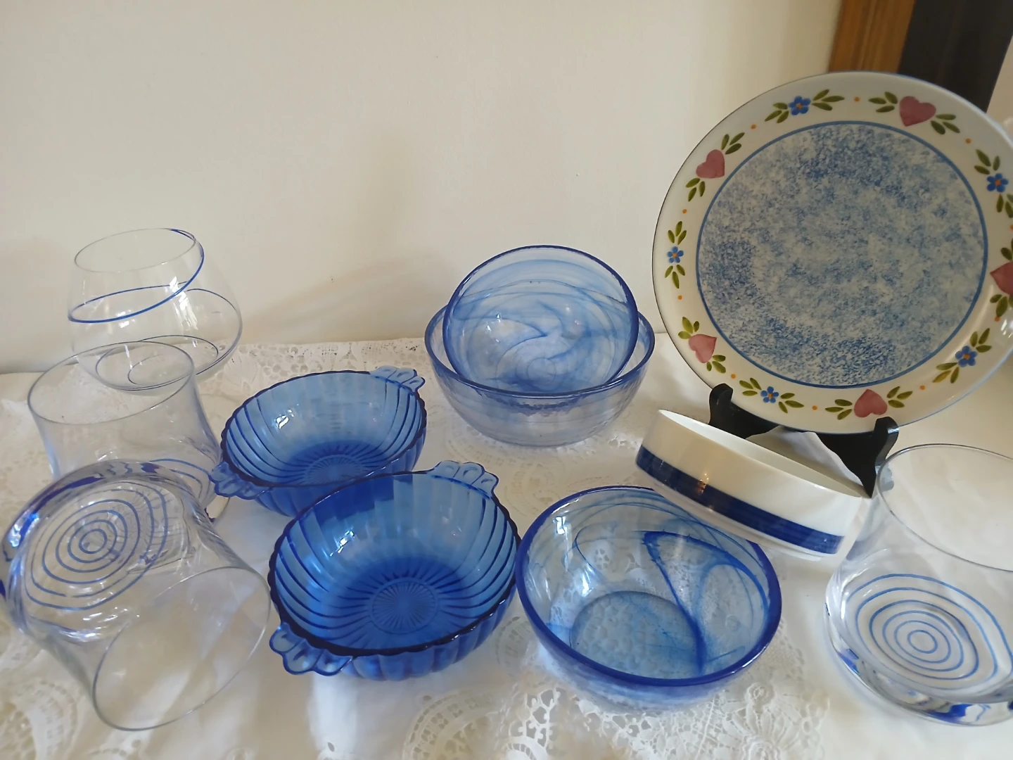 Blue Kitchen Serving Items - photo 2